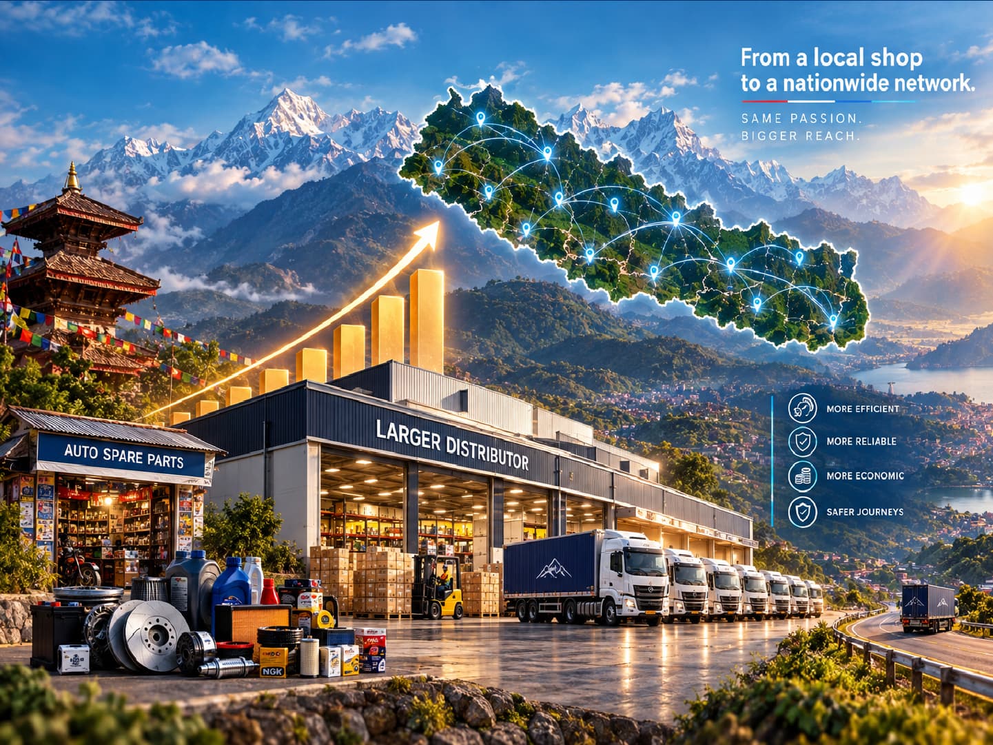 AUTO PARTS INTERNATIONAL DISTRIBUTOR in 1990
